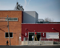 Work progresses at former Trenton Times building /future charter school
