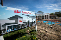 New Wawa under construction in Ewing