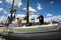 New Jersey's official Tall Ship arrives in Trenton