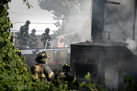Fire destroys home in south Trenton
