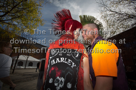 Costume Contest at Trenton Punk Rock Flea Market Halloween editi