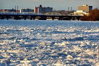Ice in The Delaware River 1/6/2014