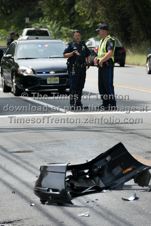 Hamilton police SUV involved in crash