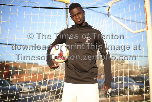 2016 Boys Soccer POY: Ibrahima Diop of Pennington
