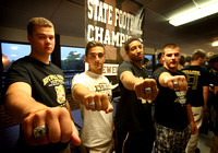 Hopewell Valley High School football team receives state championship rings 6/9/2014