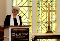 Mercer County Million Mom March Chapter hosts anti-gun violence vigil in Princeton, Jan. 8, 2012