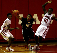 Boys Basketball: Hamilton West at Lawrence 02/29/2012