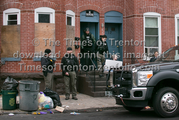 Passaic Street raid involves city, state and federal authorities